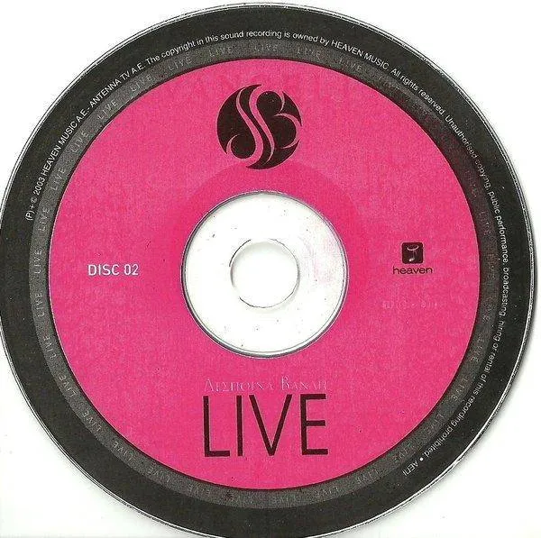 Booklet — Live, 2